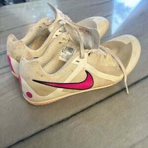 Zoom Rival 'Sail Fierce Pink' size 6 track cleats